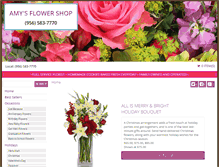 Tablet Screenshot of amyflowersriograndevalley.com